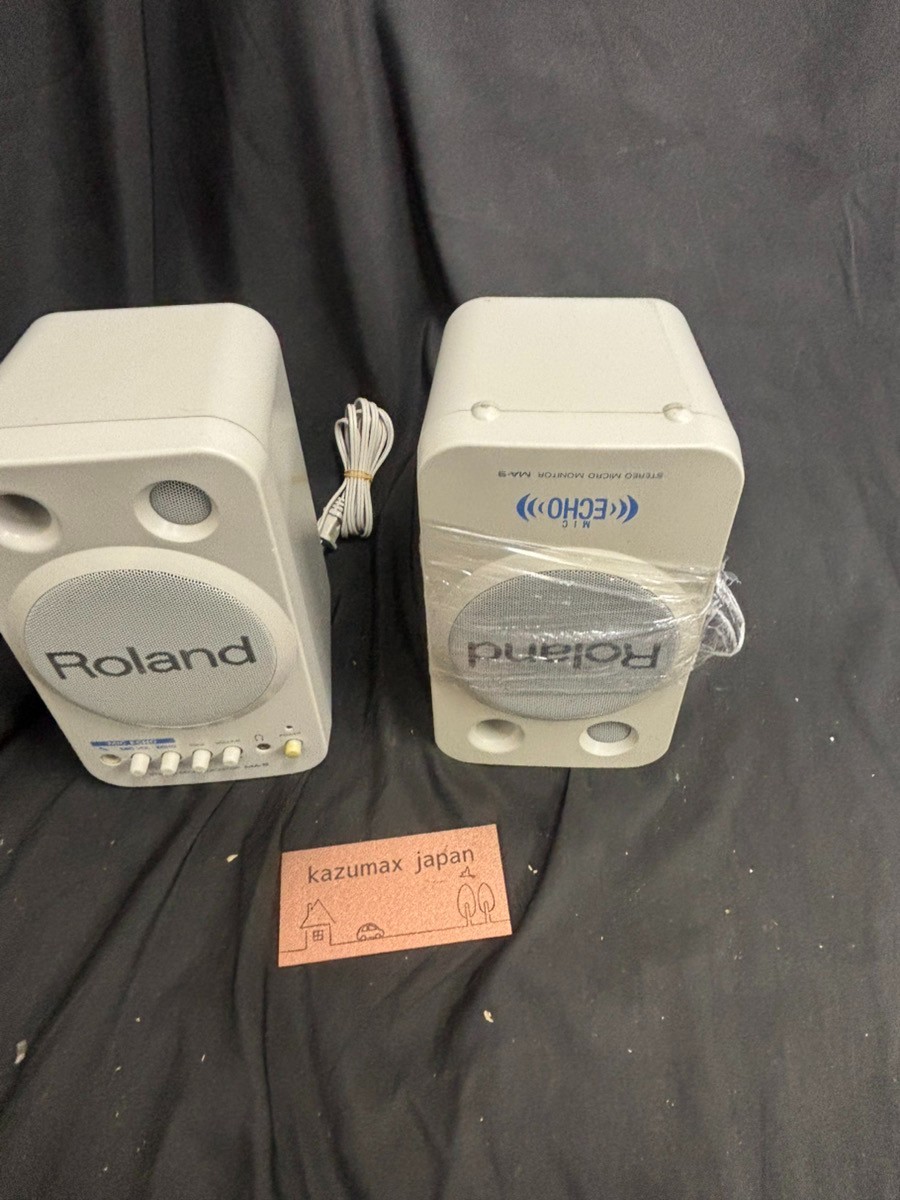 Roland MA-9 Stereo Micro Monitor Speaker Pair with Echo Function
