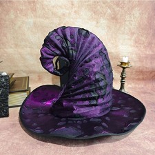 Halloween Witch Hat Party Decor Cosplay Costume Props