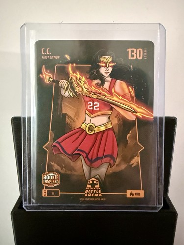 2024 Bo Jackson Battle Arena C.C. Caitlin Clark Fire Rookie Inspired RC #25