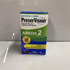 PreserVision Areds 2 Eye Vitamin and Mineral - 120 Softgels Exp: Read