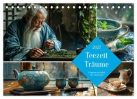 Teezeit TräUme (Tischkalender 2027 DIN A5 Quer), Calvendo Monatskalender