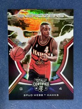 2016-17 Totally Certified Energizers Camo #14 Spud Webb Hawks /25