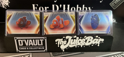 2026 Topps Disney Neon Nemo, Marlin, & Dory, Chrome Neon Etch