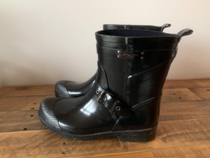 coach rain boots size 8