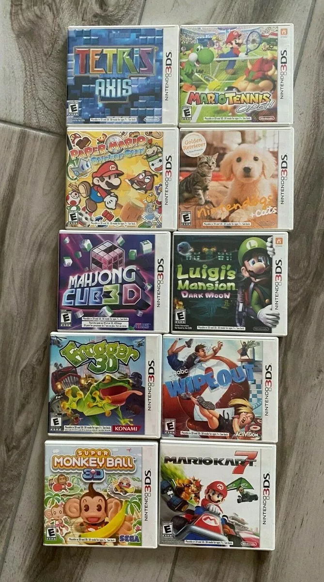 3D MahJongg, Nintendo 3DS games, Games