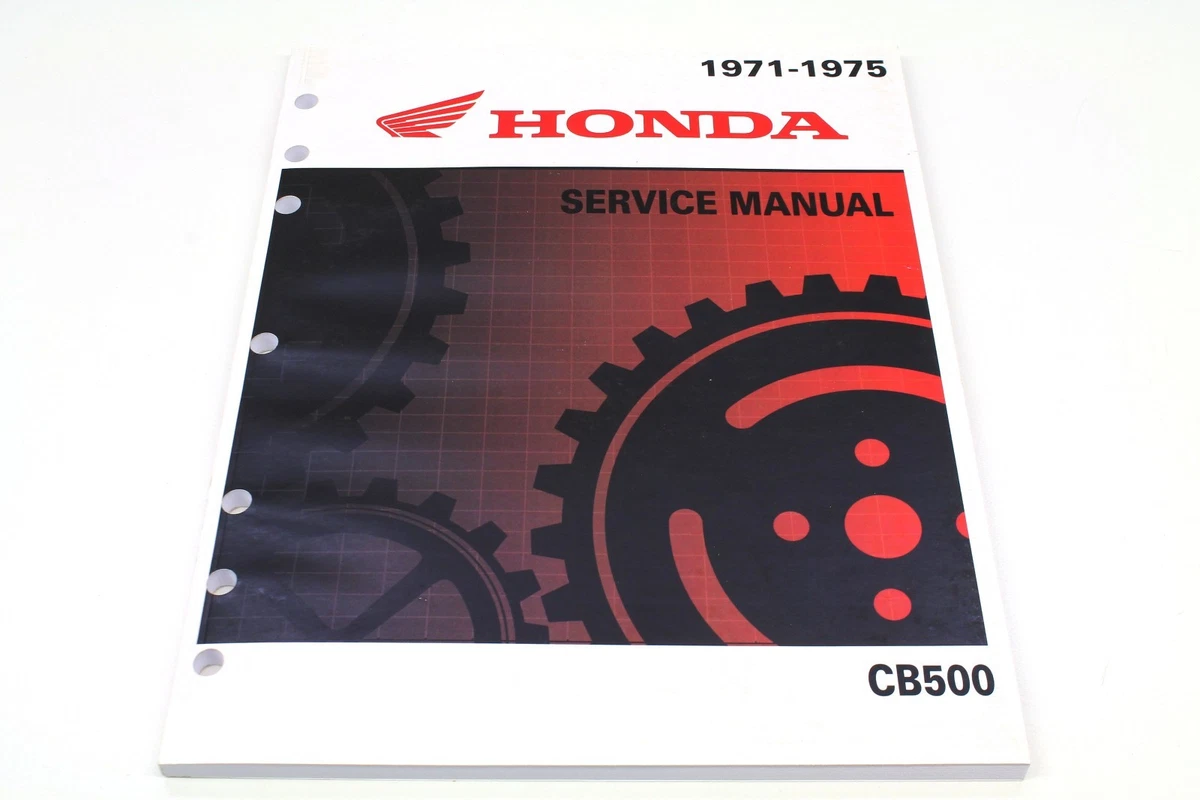 Preços baixos em Reparo de Motocicleta CB500 Manuais e FOLHETOS | eBay