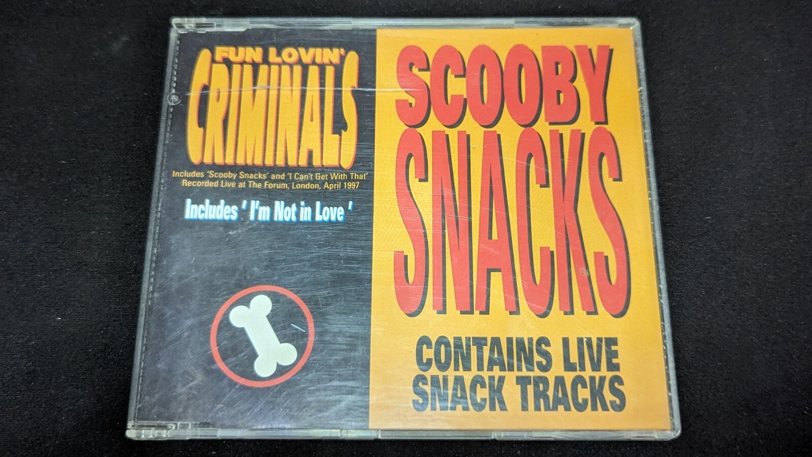 Fun Lovin' Criminals – Scooby Snacks / I'm Not In Love Cd single