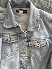 Vintage Express Jeans Denim Jacket Size Large