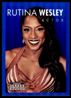 2015 PANINI AMERICANA BLUE RUTINA WESLEY AUTO #46