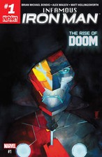 Infamous Iron Man #1 The Rise of Doom 2016 - Doom Becomes Iron Man🔥