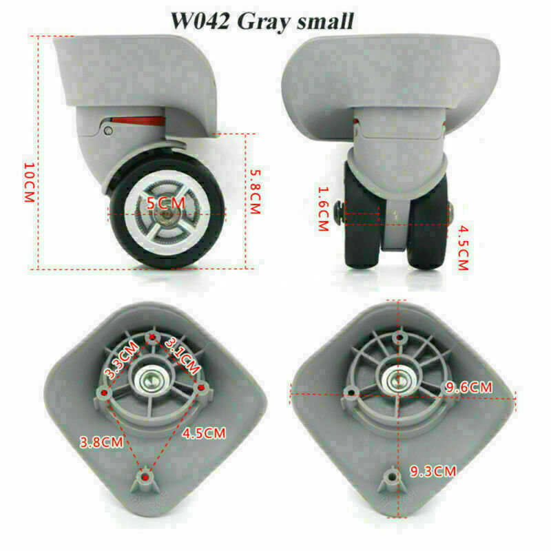 Travel Luggage Wheel Repairment 360 Rotation Caster Replacement for Suitcase