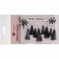 Woodware Clear Stamps 3.5x5.5 Winter Wishes - Woodware Clear Stamps 3.5x5.5 Winter Wishes -