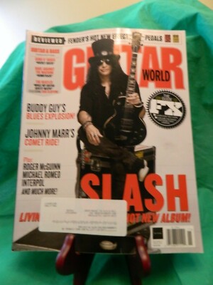 GUITAR WORLD MAGAZINE NOV 2018 SLASH EFFECT PEDALS BLOWOUT 