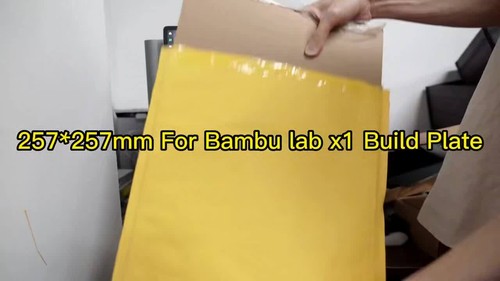 Double Side PET+PEI Spring Steel Sheet Magnetic Build Plate Heated Bed 3DPrinter - 第 2/17 張圖片