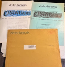 970 Electro Harmonix Crawdaddy Amps Fuzz Distortion Brochures Price Lists Mailer