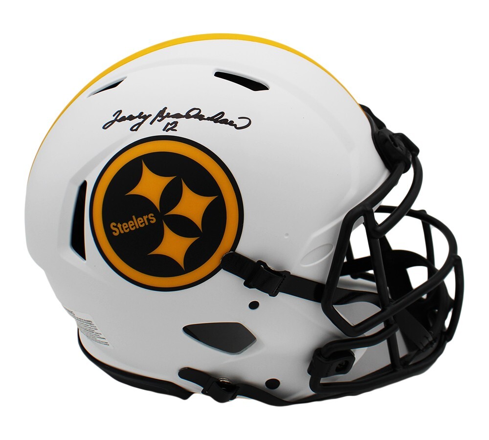 Terry Bradshaw Autographed Signed Pittsburgh Steelers Speed Authentic Lunar NFL Helmet 