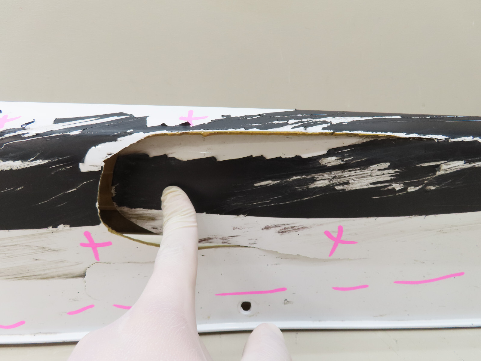 2015 2016 LAMBORGHINI HURACAN RIGHT PASSENGER SIDE ROCKER PANEL OEM 4T0853124