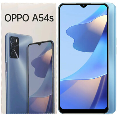 New Oppo A54s Dual SIM 128GB ROM + 4GB RAM Blue Factory Unlocked