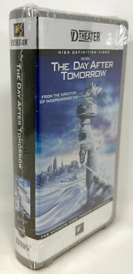 New The Day After Tomorrow D-VHS High Definition HD DVHS Digital D-Theater Video
