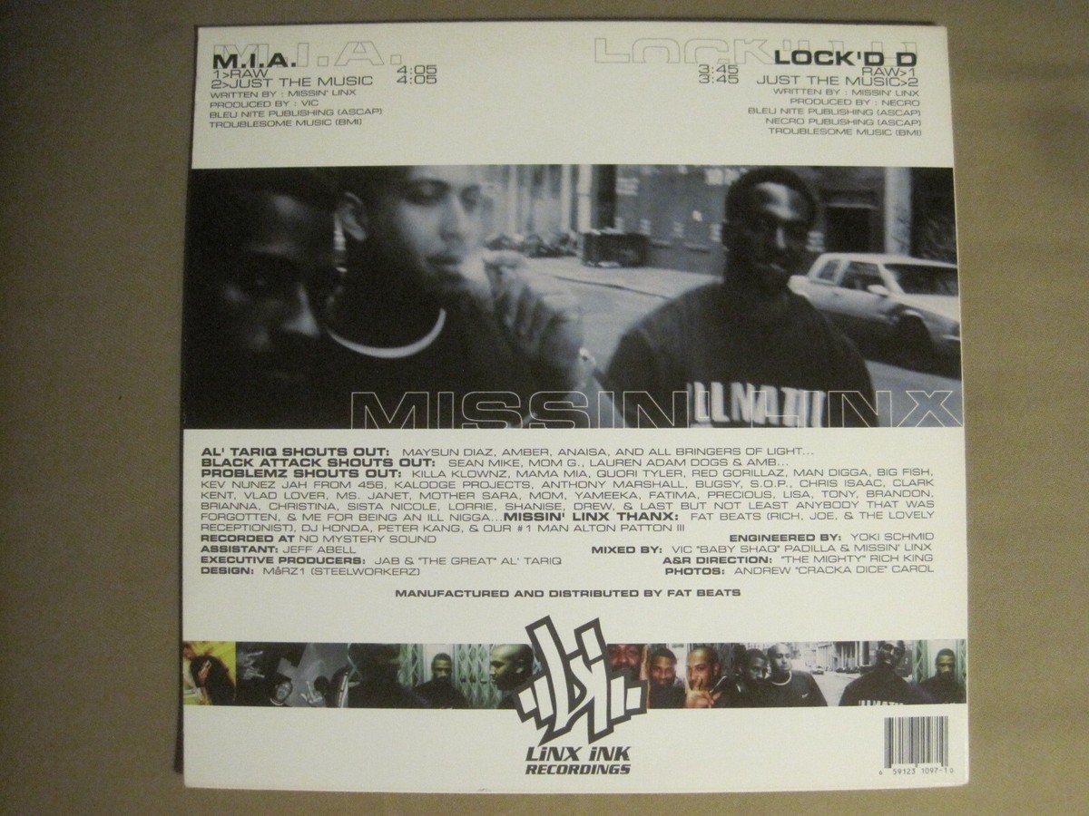 MISSIN' LINX M.I.A. / LOCK'D D 12
