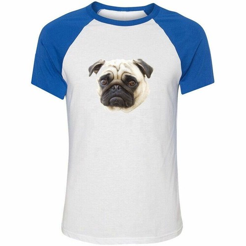 Pug Dog Animal AWW Cute Couples Print T-Shirt Womens Mens Graphic Tee Shirt Tops - Picture 5 of 28