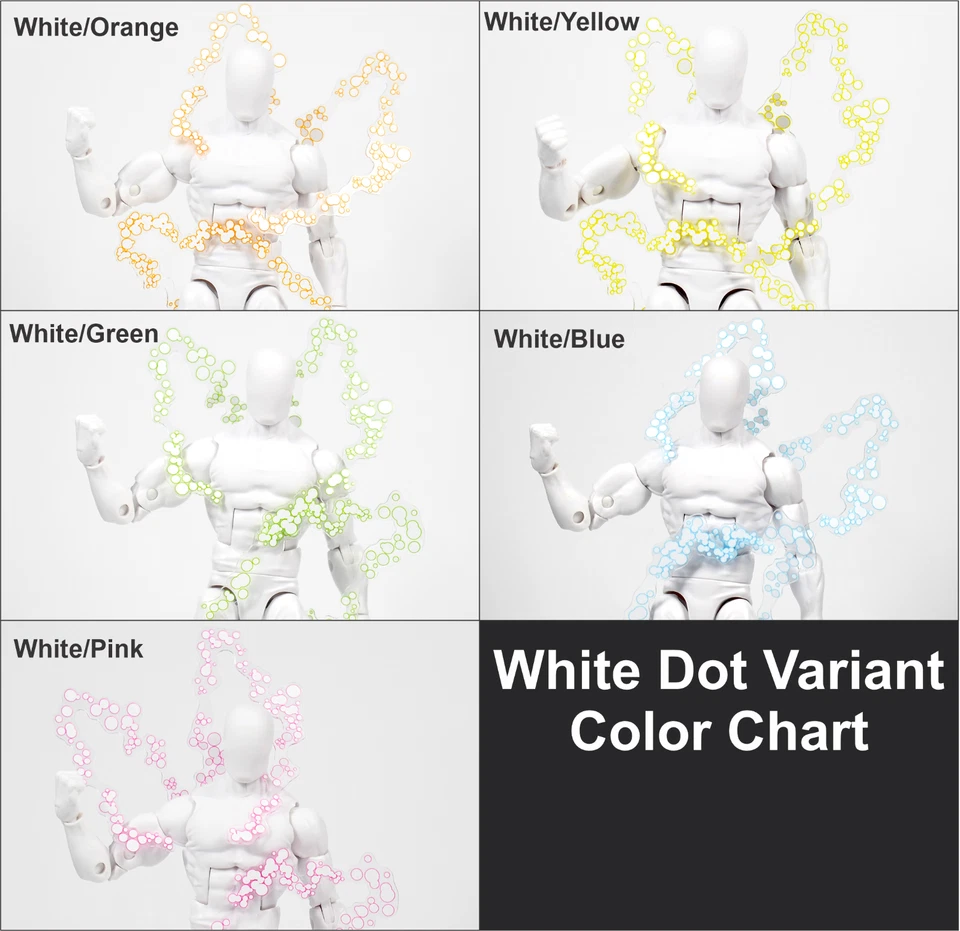 Conjunto de efeitos de figura de ação estilo envoltório "Kirby Krackle" - Ótimo para Marvel Legends - Imagem 3 de 4