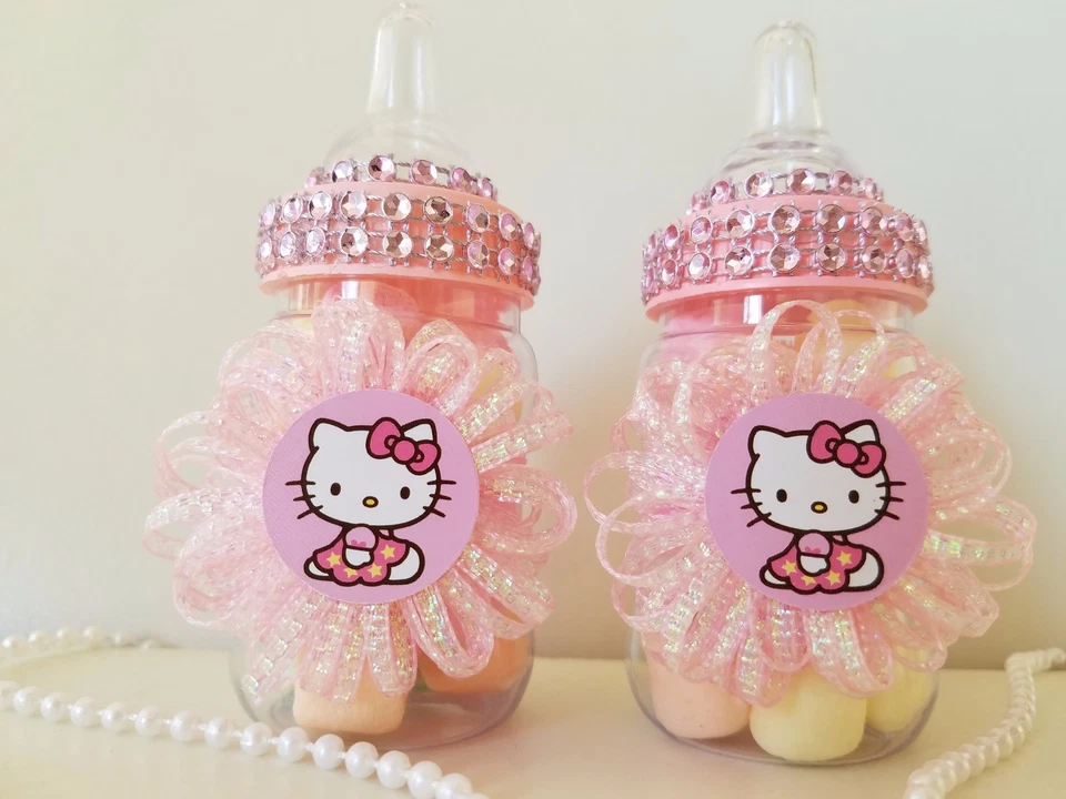 12 заполняемых бутылок Hello Kitty сувениры призы игры украшение для душа девочки - Изображение 3 из 4