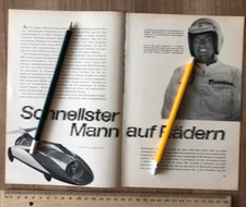 Rennfahrer Art Arfons Firestone Rennwagen 1965 Strahltriebwerk Weltrekord  291