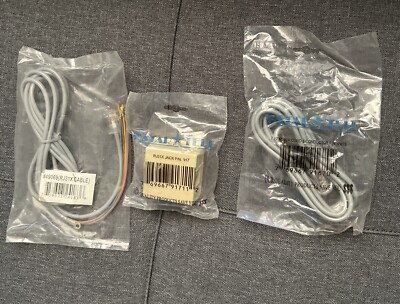 Lot Of 3 Items - Star Tell 7 Ft RJ31X Cord 91678 & Telephone Jack & 49069 Cable