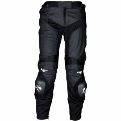 Furygan Veloce Ladies Leather Motorcycle Jeans - Black