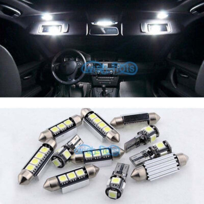 23pc White Canbus lamp Interior LED Light Kit For 1998-2004 Audi A6 S6 RS6 C5 M