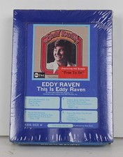 Eddy Raven Vtg 8 Track Tape Cartridge This is Eddy Country Music Free to Be