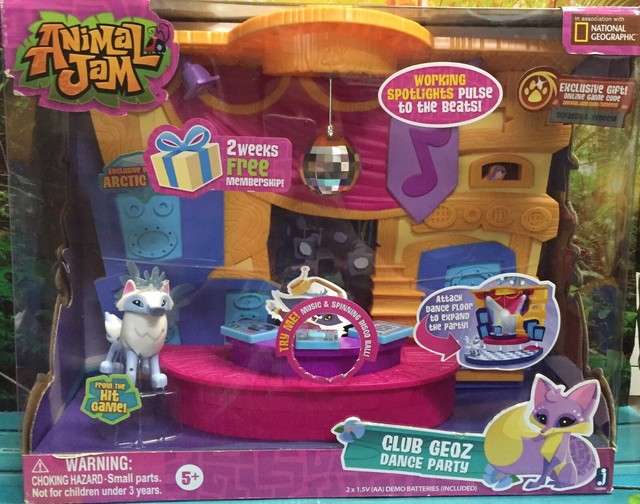 NEW Animal Jam CLUB GEOZ DANCE PARTY Playset Exclusive ...