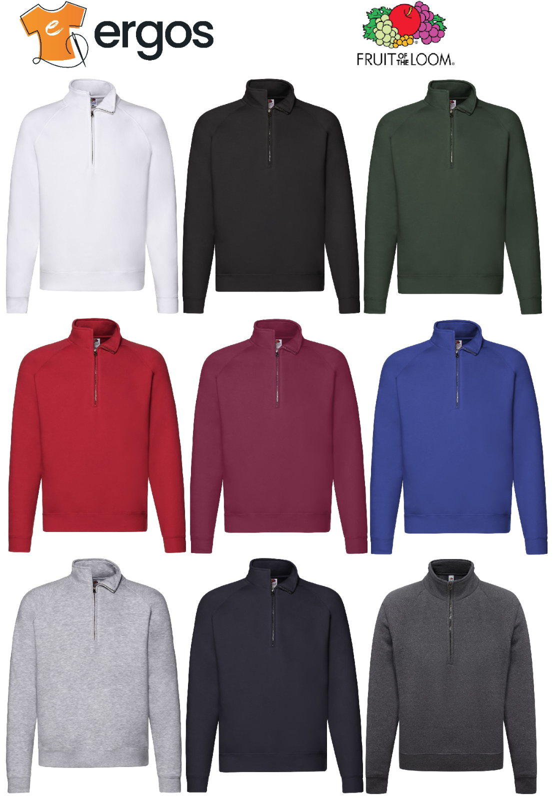 bianco/T-SHIRT UOMO | MANICA LUNGA | 100% COTONE | 150 GR/M2 | ICONIC