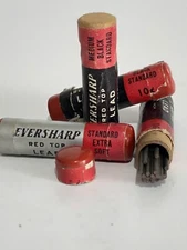 Vintage Eversharp Red Top LEAD refill 1 3/8” (lot of 4)