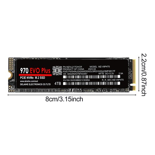 1/2/4TB High - Speed Internal SSD 970 EVO Plus with PCIe 4.0 NVMe M.2 Interface - Afbeelding 6 van 17