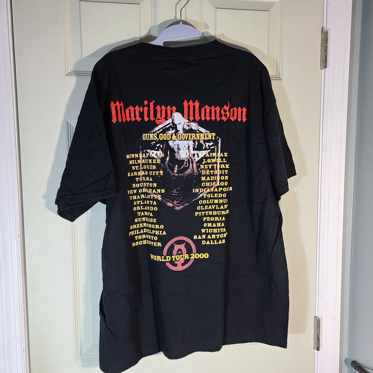 MARILYN MANSON 2016 WORLD TOUR Tシャツ L VINTAGE ヴィンテージ 00s MARILYN MANSON THE RAPE OF WORLD TOUR