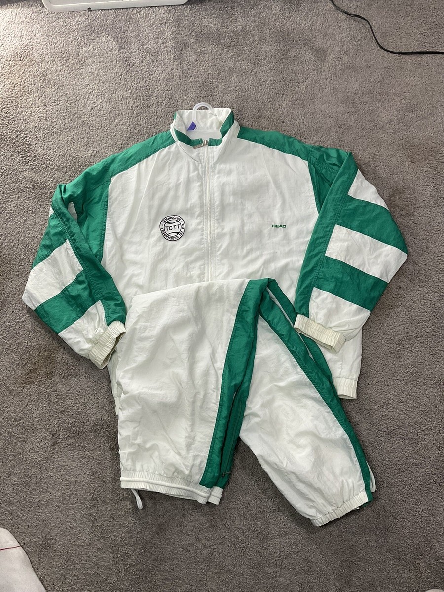 Vintage 80s Head Tennis Racquet Windbreaker Jacket & Pants Vintage 80s Head Tennis Racquet Windbreaker Jacket & Pants