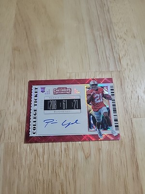 2019 Contenders Draft PARRIS CAMPBELL College Ticket Diamond Autograph 1/15 RC