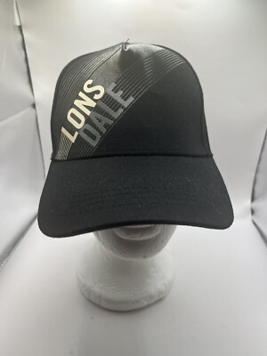 Lonsdale Black Baseball Cap Adjustable Men s