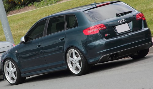 AUDI A3 8P SPORTBACK S3 LOOK REAR BUMPER SPOILER / VALANCE / DIFFUSER (2005-08) - Afbeelding 4 van 11