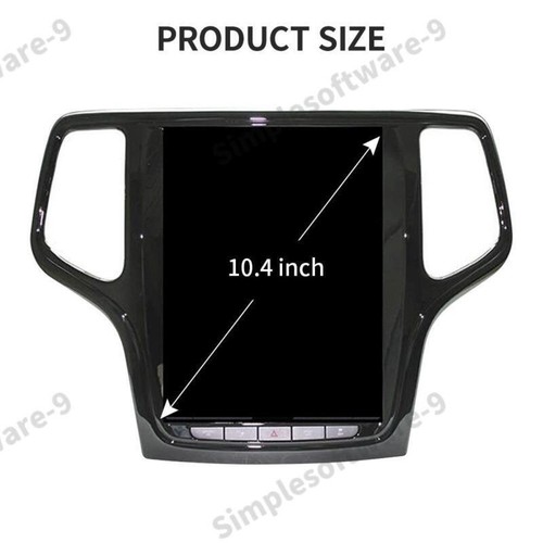 10.4"car Gps Navi For Jeep Grand Cherokee 2013-2019 Radio Stereo Head Unit 4+64g - 第 12/12 張圖片