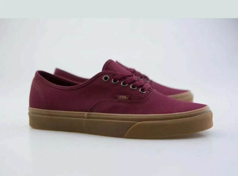 asignación Envolver Indígena Vans Authentic - Light Gum burgundy port royale gum US MEN 4/ WOMEN 5.5 |  eBay