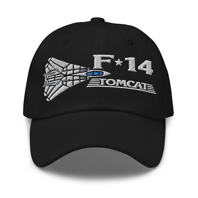 F-14 Tomcat Fighter Jet Embroidered Hat
