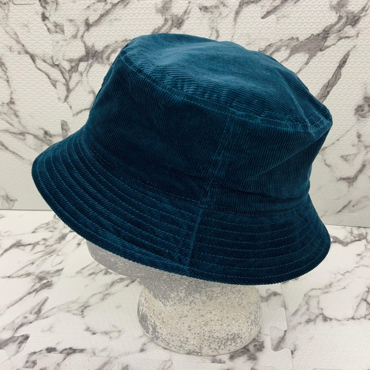 Kangol Teal Bucket Hat with Gold Accent Kangol Washed Bucket Hat for Men and Women, Novelty Bucket  main image 3