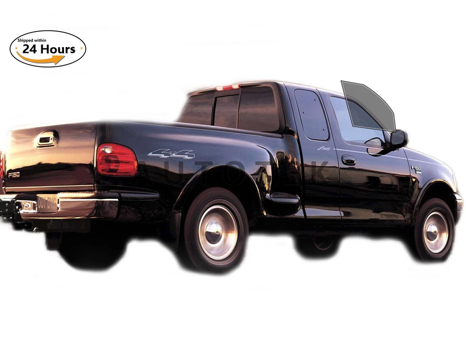 Kit de película de tinte de ventana de 2 capas precortada para Ford F-150 1997-2003 cabina extendida Foto 4 de 4