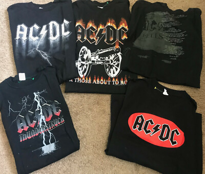 ac dc thunderstruck t shirt