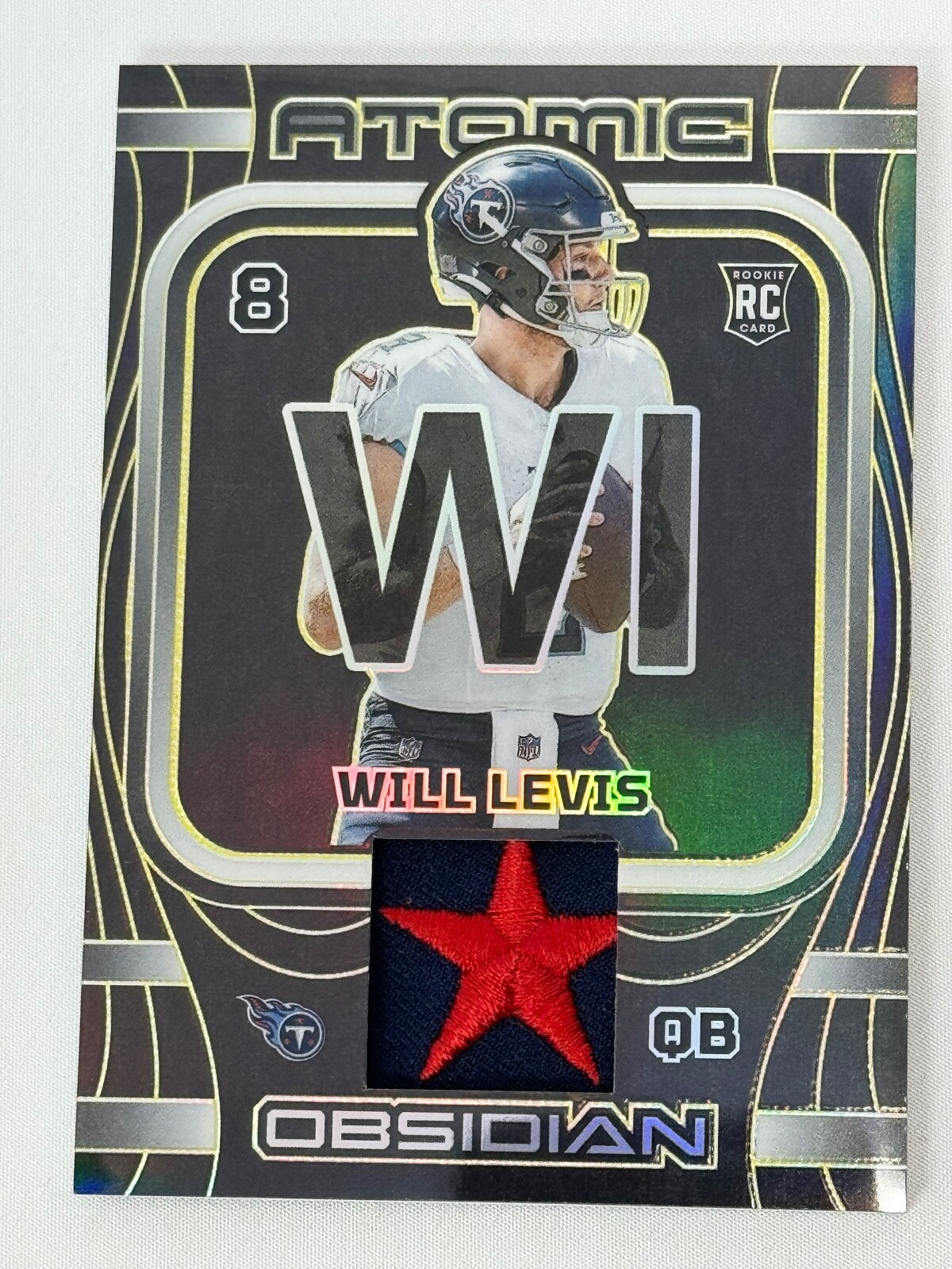 2023 Obsidian Will Levis Yellow Electric Etch #/10