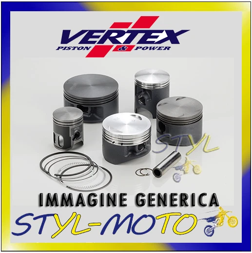 22087C PISTON VERTEX POUR CAGIVA Mito 125, Évolution 55,98 - Photo 1/1