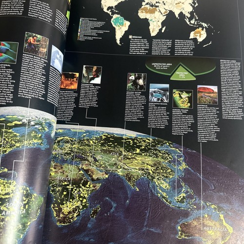 national geographic atlas of the world Eighth Edition Hard Cover Book - 第 5/6 張圖片